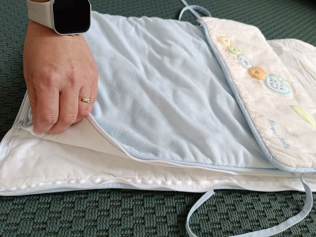 Conjunto de lençóis e saco para bebé dormir