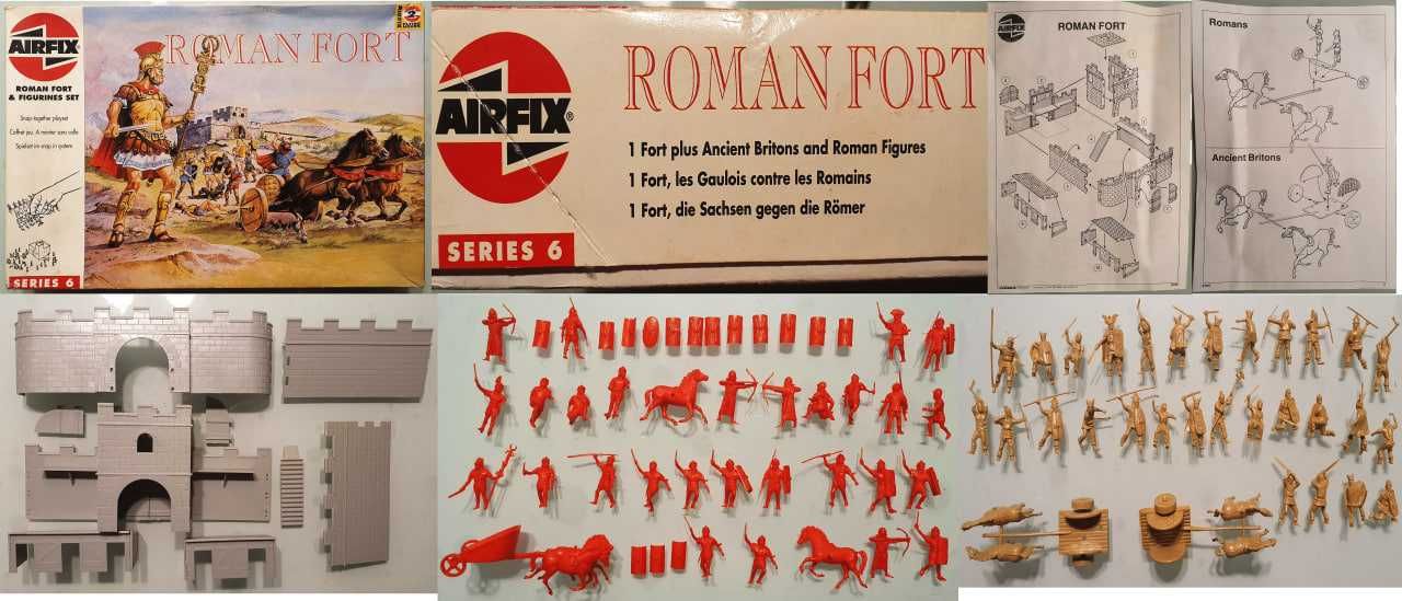 Наборы солдатиков Airfix в масштабе 1/72