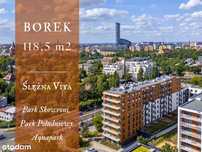 Przestronne 4‑pok. mieszkanie 118 m² z ogrodem i garażem Wrocław Borek