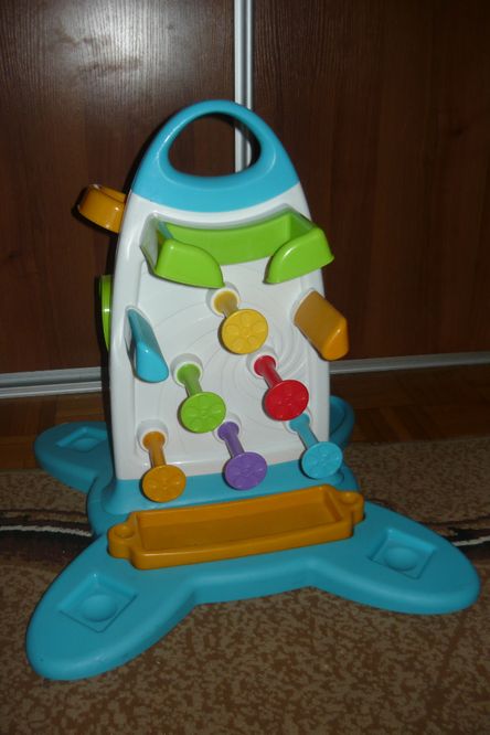 Wieża Zjeżdżalnia ścianka Fisher Price z piłką