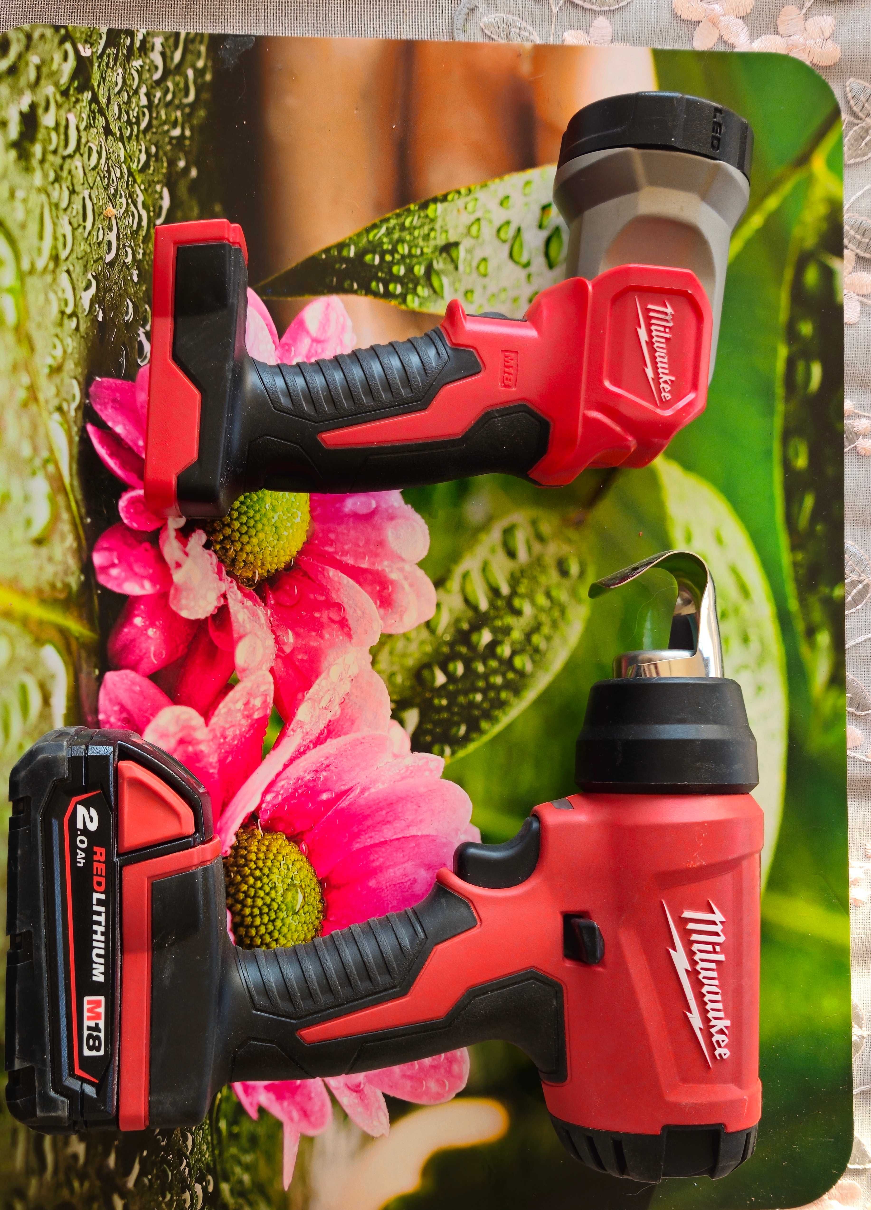 Milwaukee M18 BHG +M18 T LED