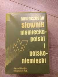 Nowoczesny słownik niemiecko-polski i polsko-niemiecki A.Bender K.Żak