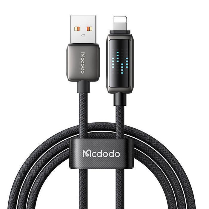 Kabel Usb-A Do Lightning Mcdodo Ca-5250, Wyświetlacz Led, 1.2M