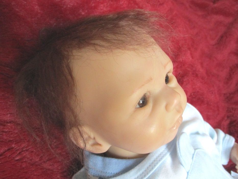 Lindo Bebe Reborn Real com cabelo MoHair