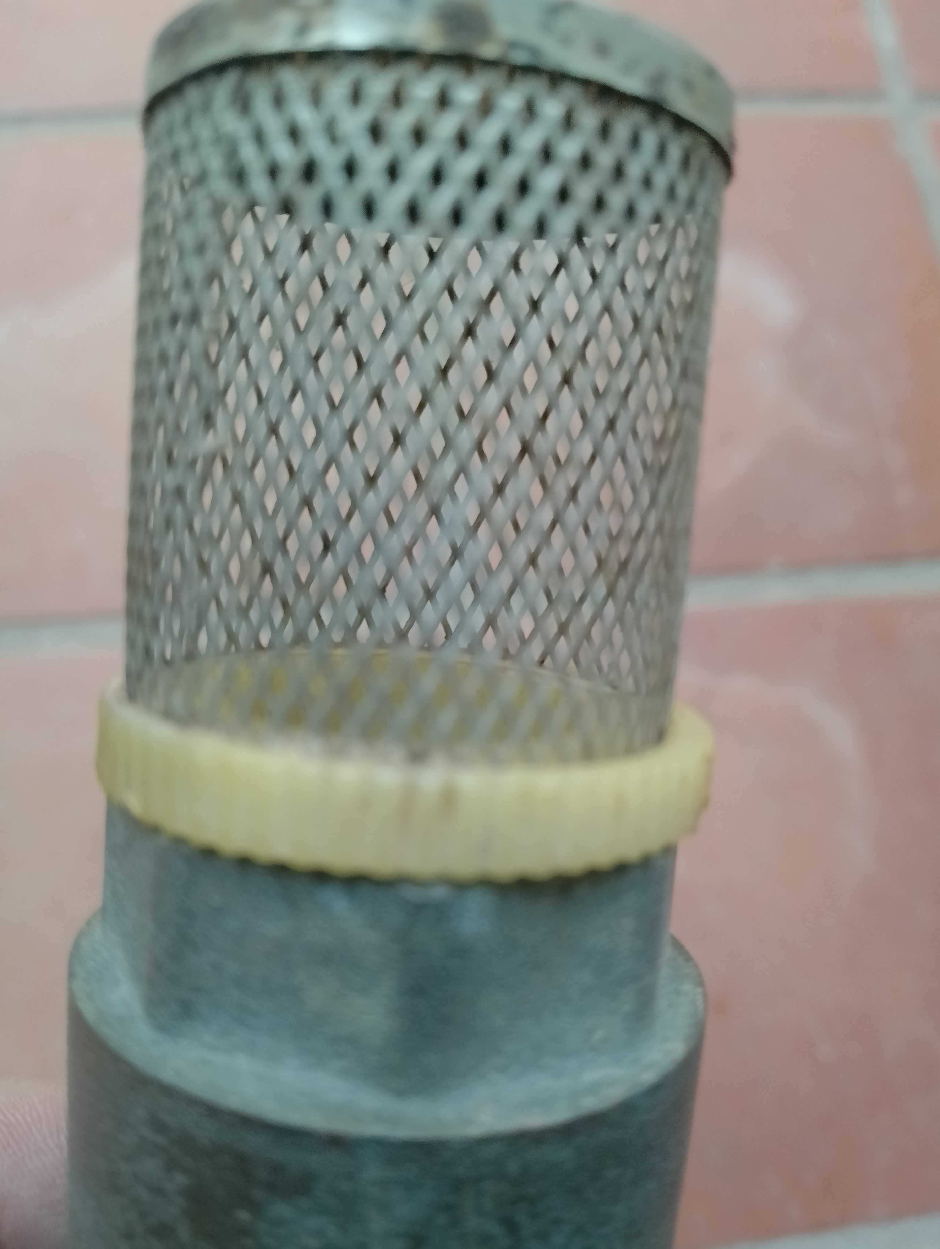 Filtro de latão com válvula para motor de rega 30 mm