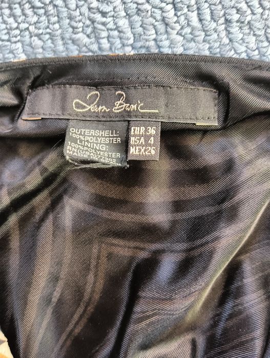 Vestido castanho e preto da Zara (n.36)