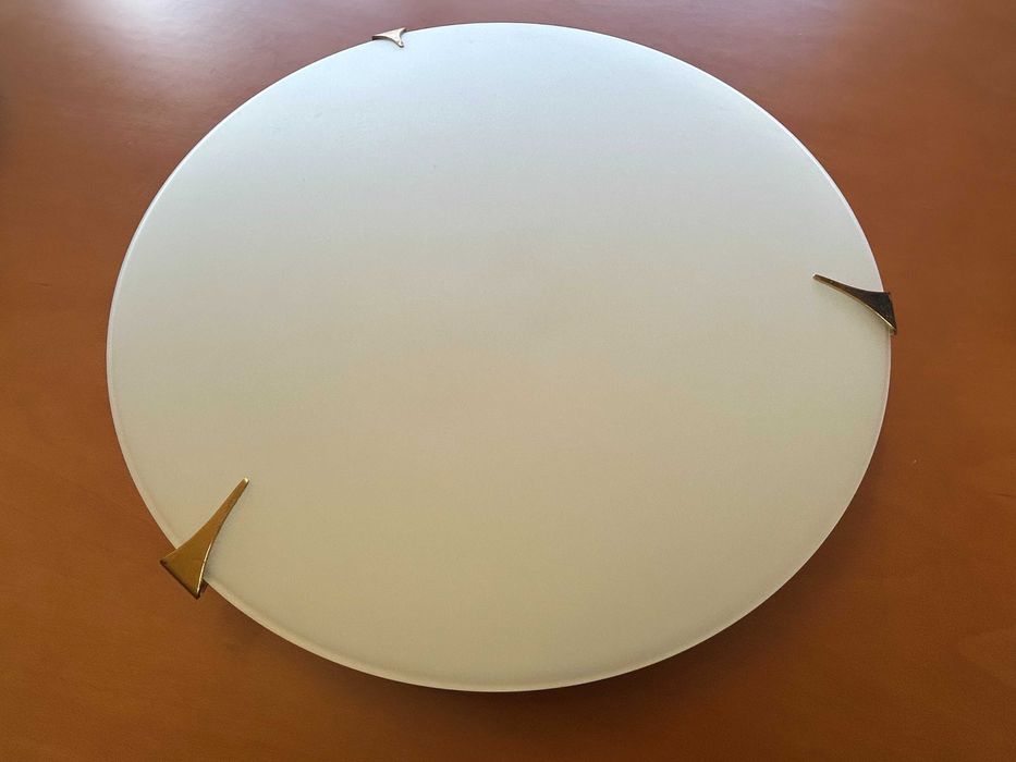 Plafond de Teto em Metal e Vidro - Boa qualidade