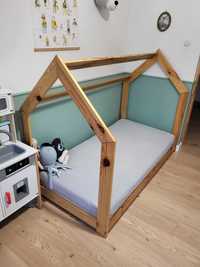 Łóżko domek z materacem 160x80