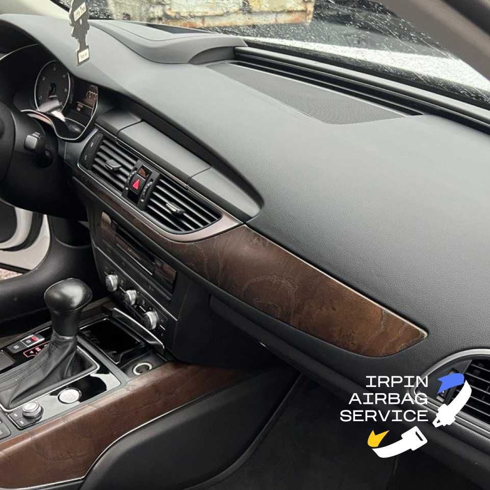 Ремонт та перетяжка торпедо після спрацювання Airbag