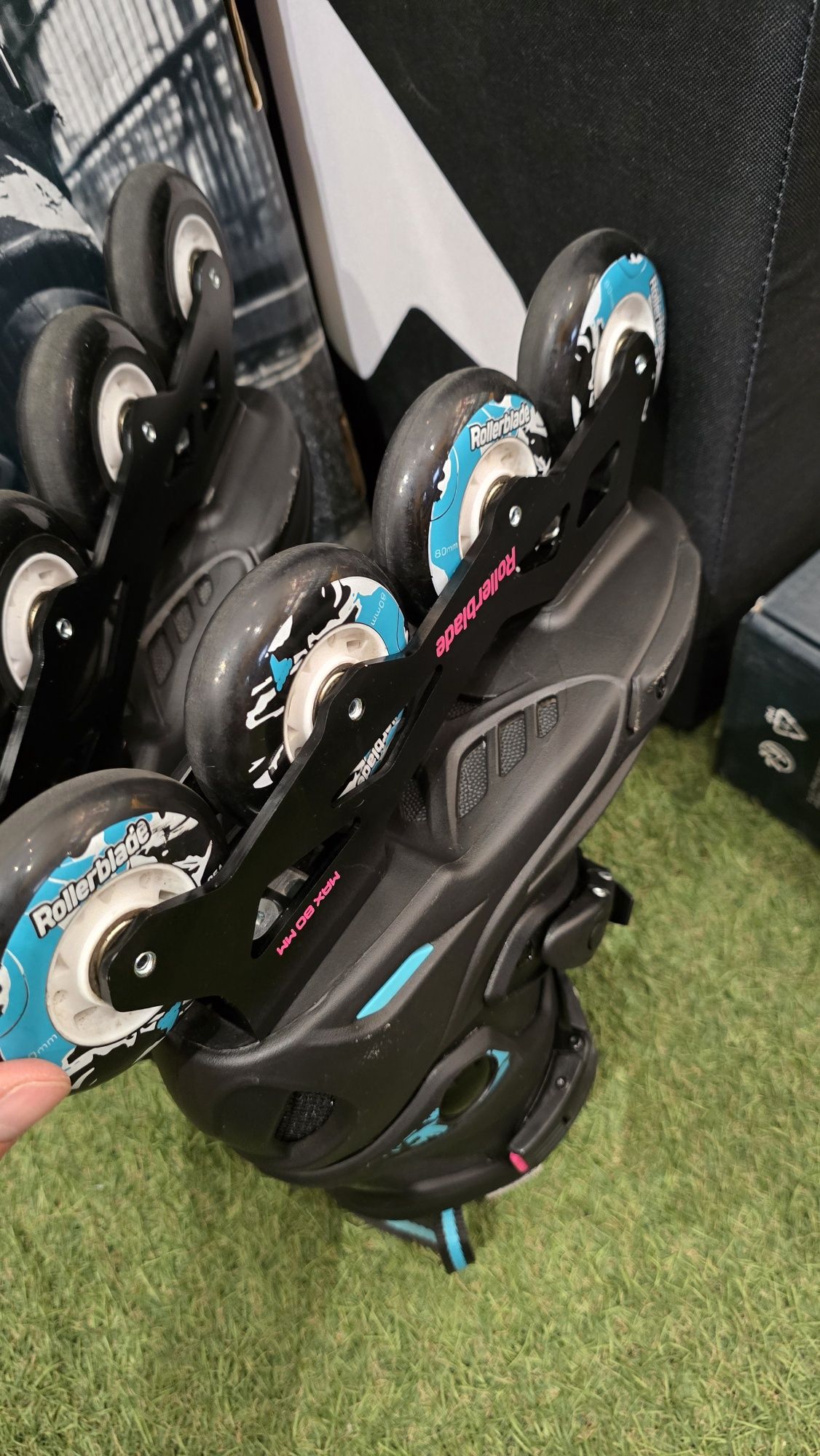 Rolki rollerblade cruiser w 39 25cm jak nowe