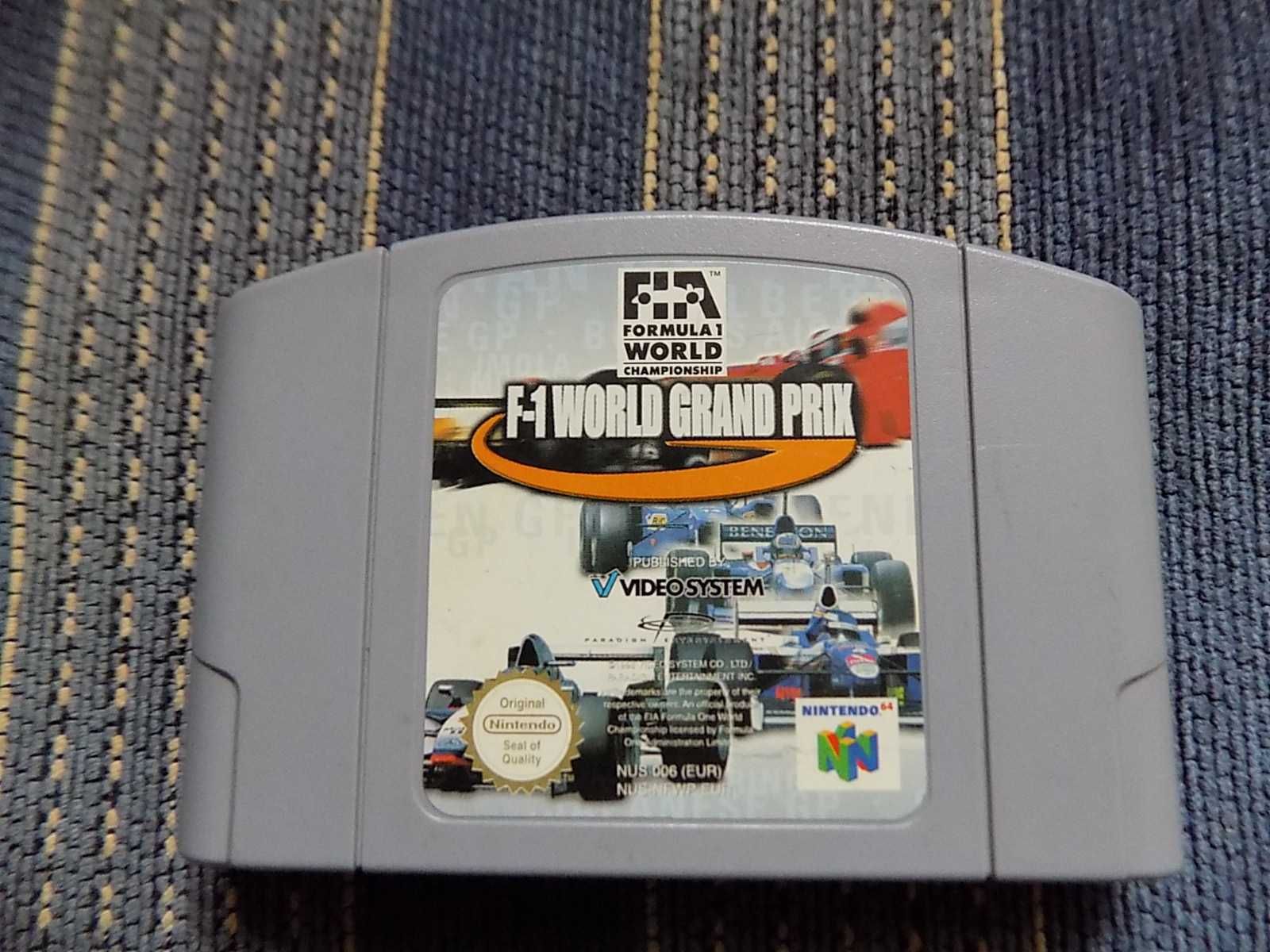 F1 World Grand Prix - gra na konsolę z grafiką 3D, Nintendo 64 Formuła