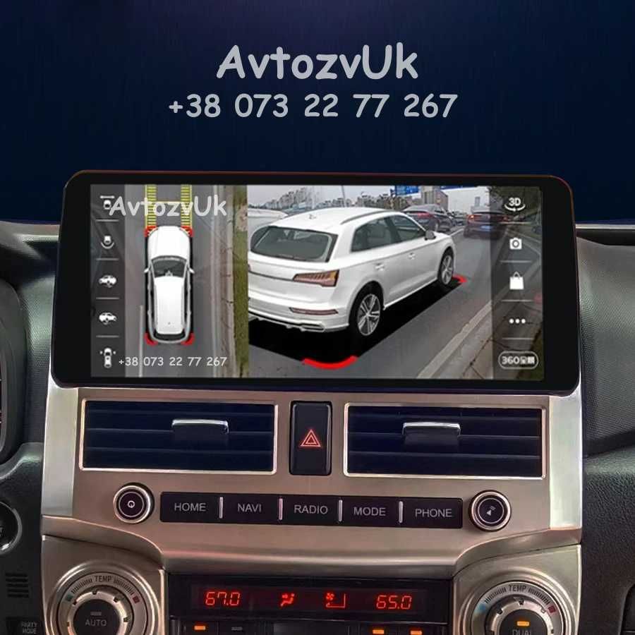 Магнитола 4RUNNER Toyota TACOMA FORTUNER GPS Такома CarPlay Android 14