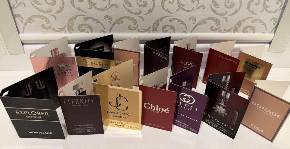 Beauty Box BROCARD 15 брендових ароматів +туш Missha +міст| Бʼюті Бокс