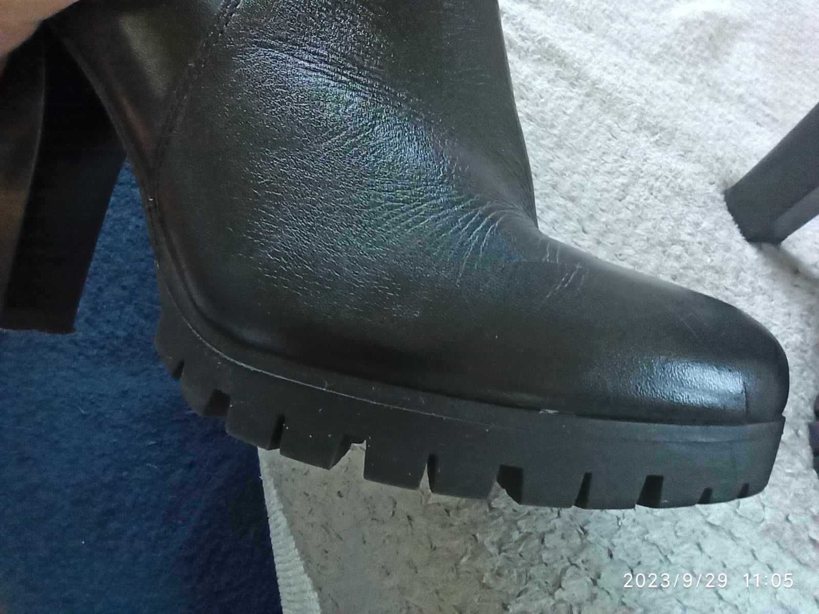 Buty zimowe, damskie, skórzane Lasocki 39