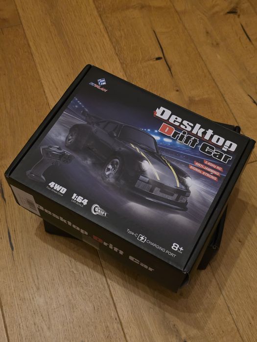 Mini 1:64 zdalnie sterowany RC autko Porsche lub BMW 4WD drift