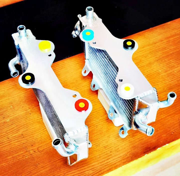 Radiadores Yamaha YZ125 de 2002 a 2004 Alumínio Performance