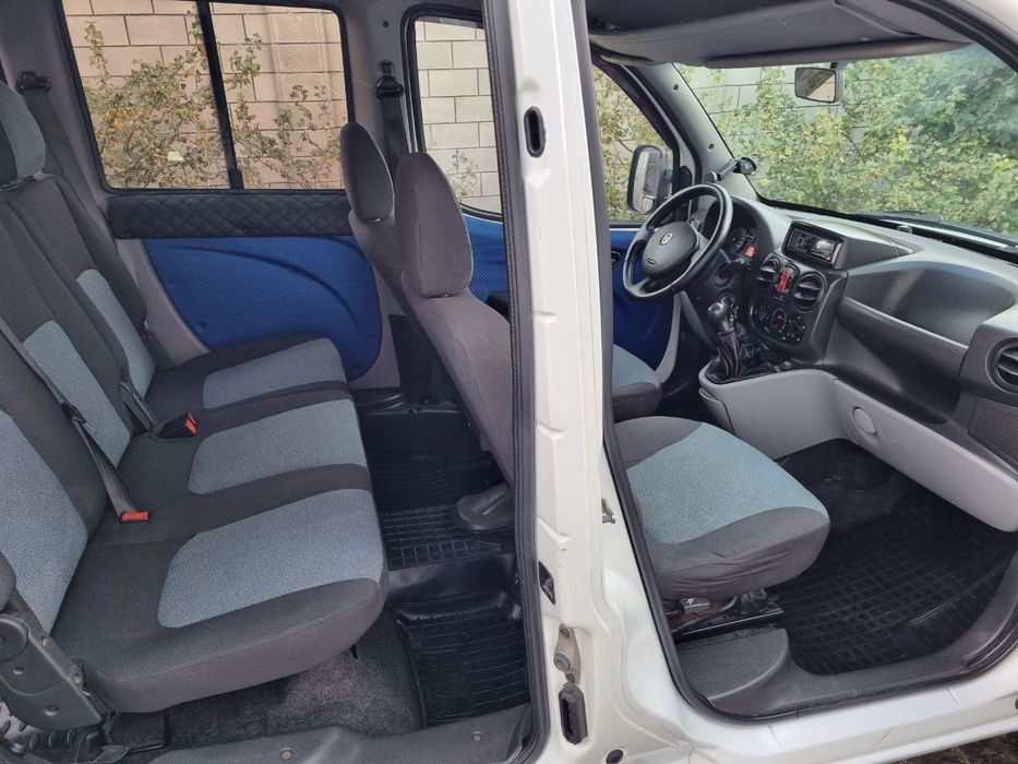 Fiat doblo оригінальний пасажир 1,3 2015р у відмінному стані.