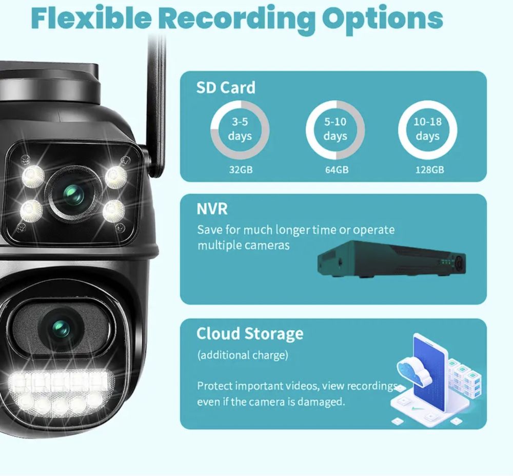 ICSEE 4K 8MP Wi-Fi камера СУПЕР ВІДЕОКАМЕРА А33Н Icsee вулична камера