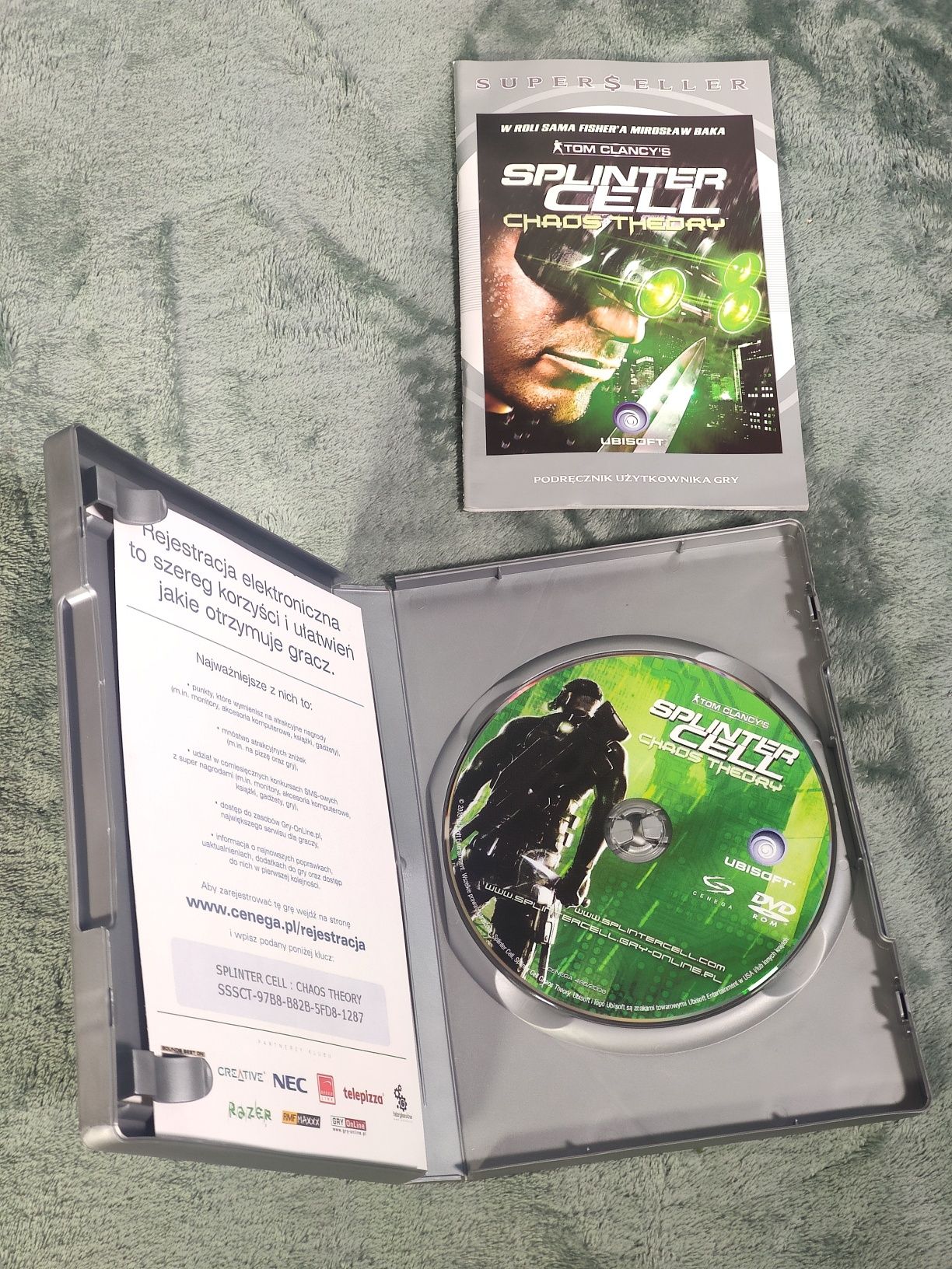 Splinter Cell Chaos Theory jak nowa
