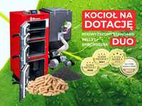 Piec, kocioł C.O. Ekopel 10 kW DUO na PELLET + ekogroszek 5 KLASA