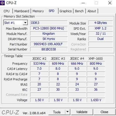 Pamięć RAM Kingston HyperX Genesis DDR3 2x4GB 8GB 1600MHz
