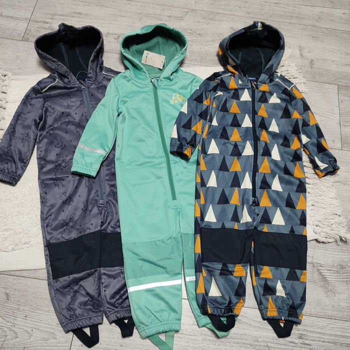 Комбінезон демісезонний софтшел lupilu для хлопчиків 74-128 см