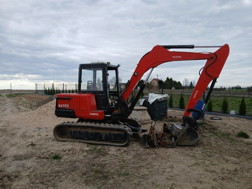 KUBOTA KX 151 Minikoparka