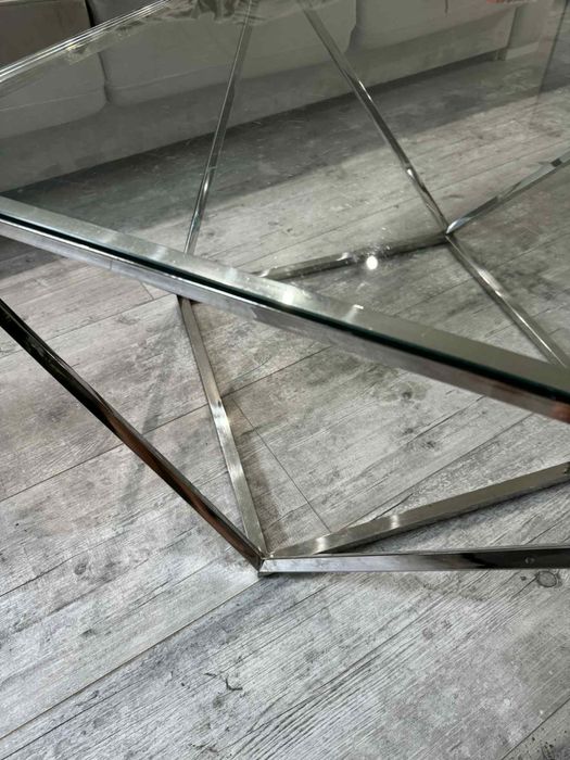 Stolik kawowy styl glamour