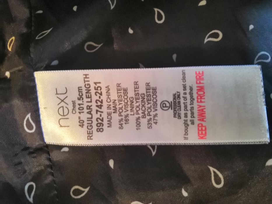 Fato de homem cerimónia