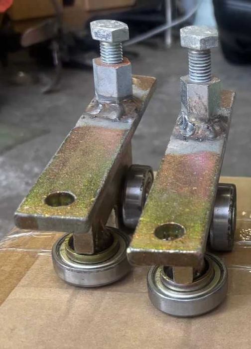 WÓZEK WÓZKI ROLKI BRAM bramy przesuwnej