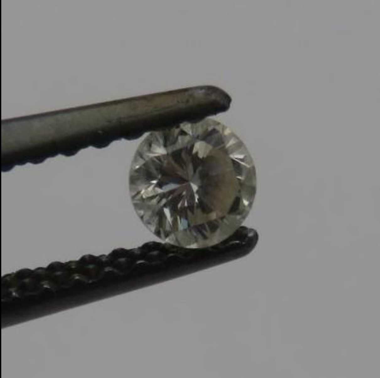 Round brilliant cut diamond of 0.16 carat