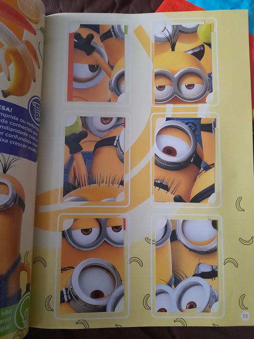 Caderneta e cromos Frumania