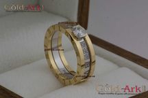 Золотое кольцо BVLGARI трансформер