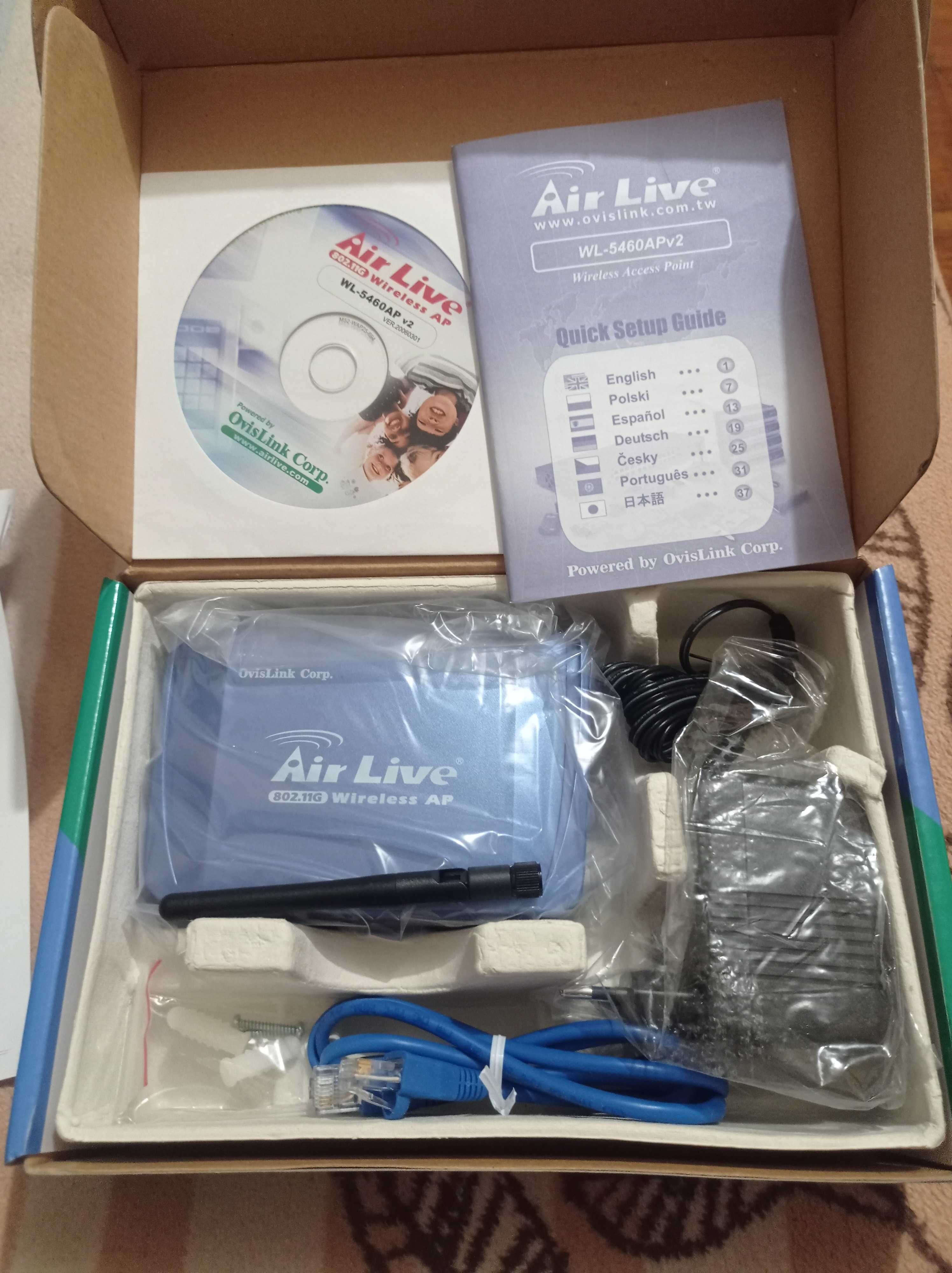 Роутер  AirLive WL-5460AP v2 54Мбит/с WLAN