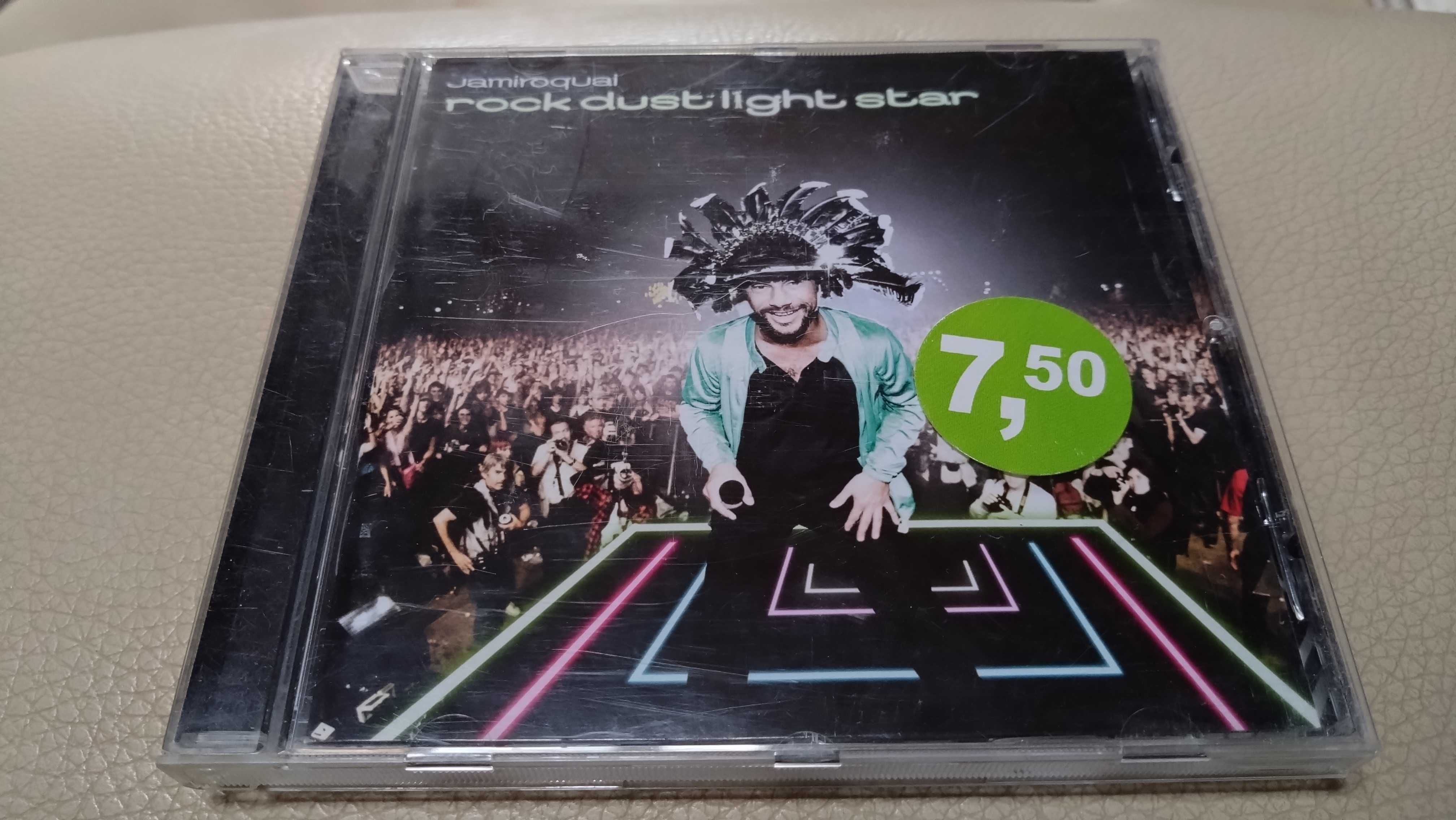 Jamiroquai - rock dust light star ,  hip hop, funk , płyta CD