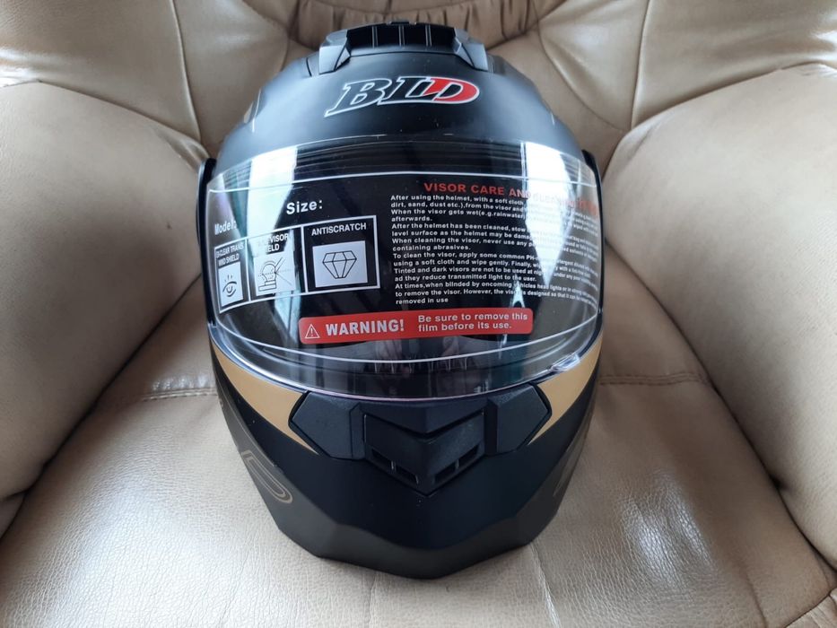 Мото шлем шолом BLD helmet розмір M L