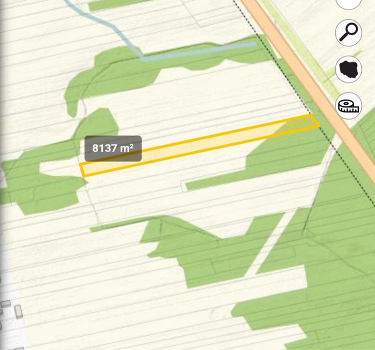 Działka Czerwonka Gozdów gm. Firlej woj. Lubelskie