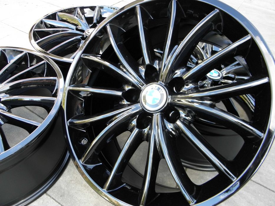 Felgi 18 BMW 3 F30 F31 F34 Z4 5x120 ET35 czarny połysk jak nowe