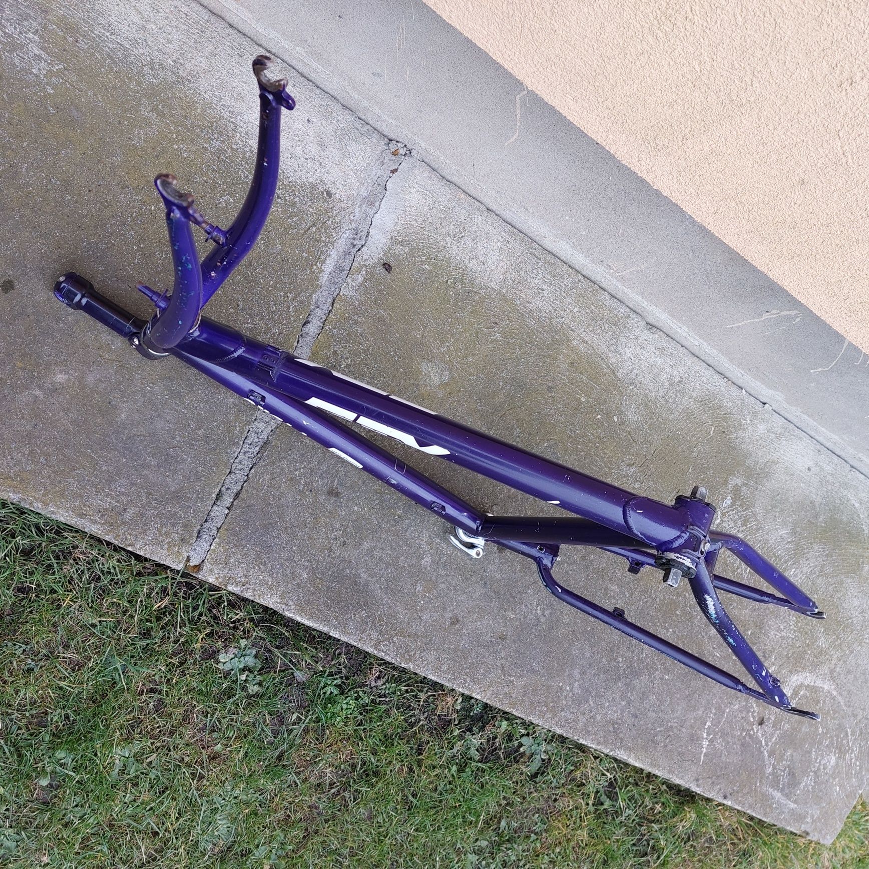 Frameset X-Ray Hydro 18" Rama aluminiowa + widelc Cr-Mo Stery Tioga