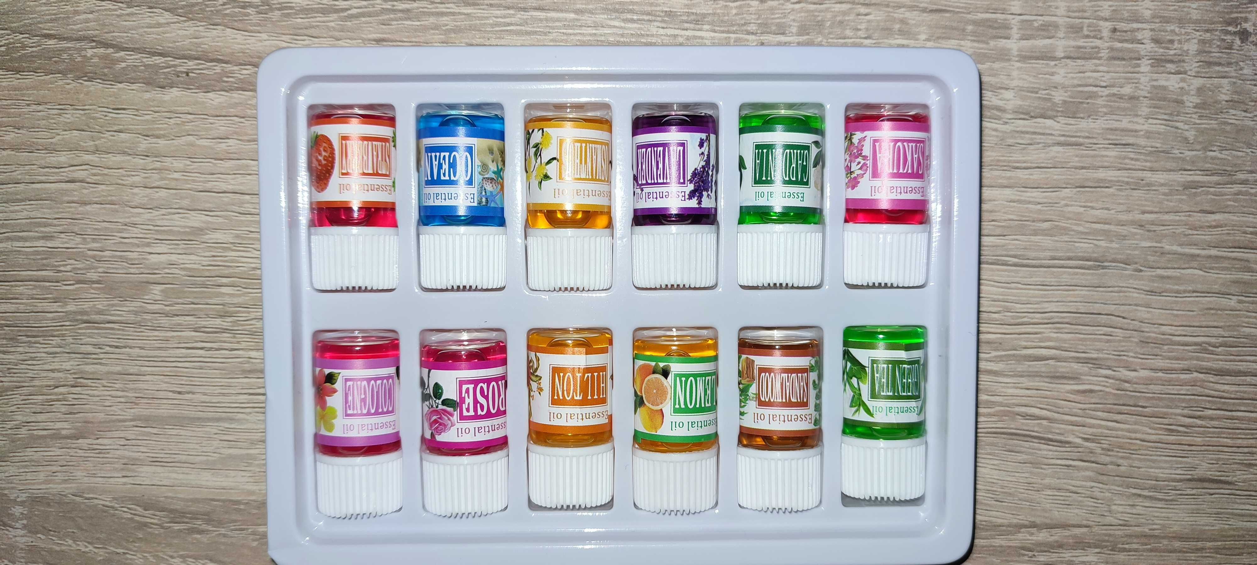 olejki eteryczne zapachowe aromaterapia zapach 36 ML 12 x 3 ml