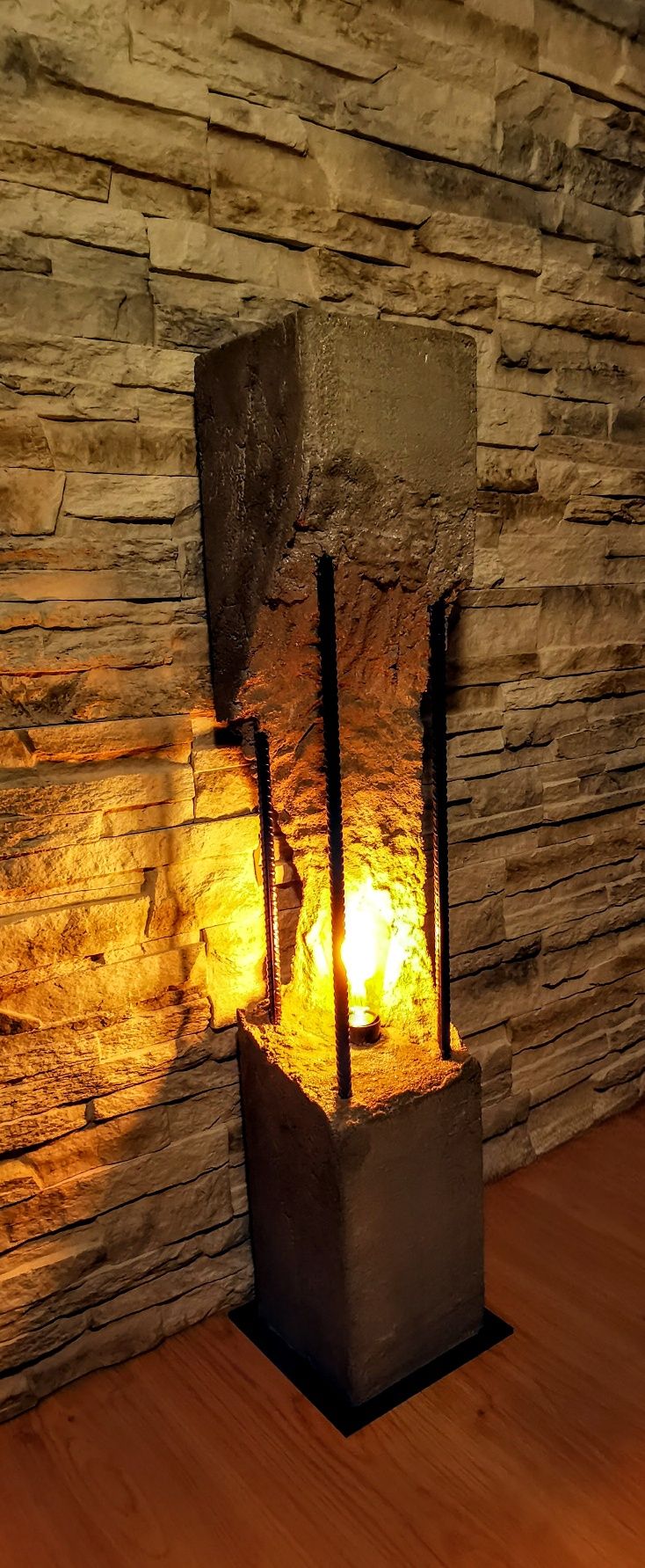 Lampa betonowa Loft