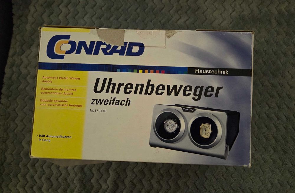 Rotomat Tutelary Automatic Watch Winder na 2 zegarki