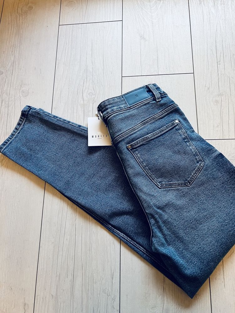 Mohito jeansy mom slim nowe 34