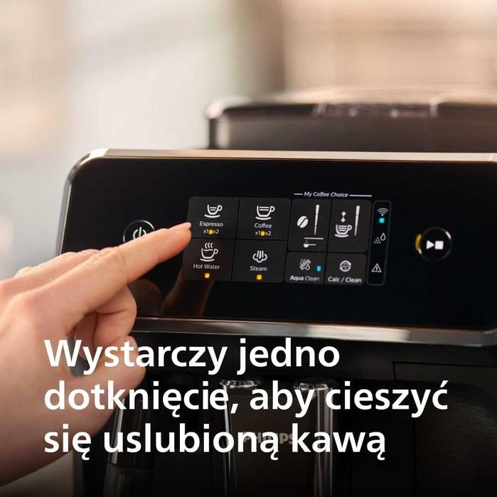 EKSPRES Do Kawy Ciśnieniowy PHILIPS 1500w EP2220/10 Spieniacz LATTE