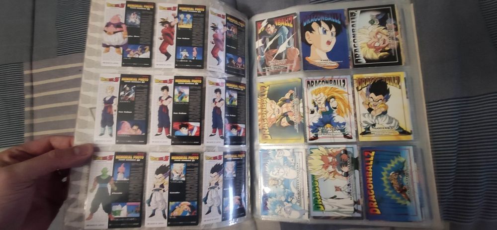 DragonBall Z coleção de cromos