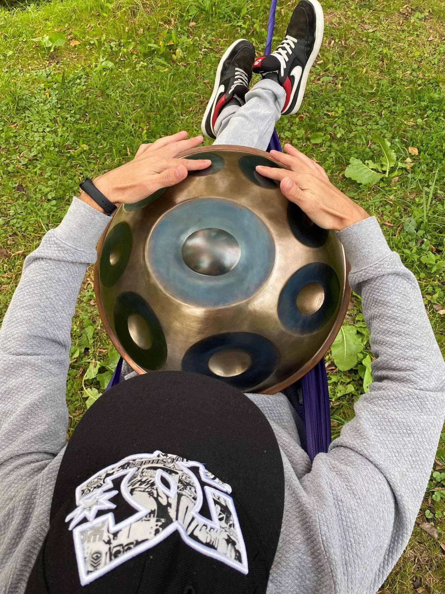 Ханг Хендпан 9 нот МІНІ Ø45см (чохол у подарунок) Hang Handpan