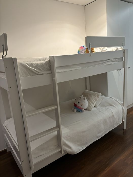 Barras de segurança cama criança
