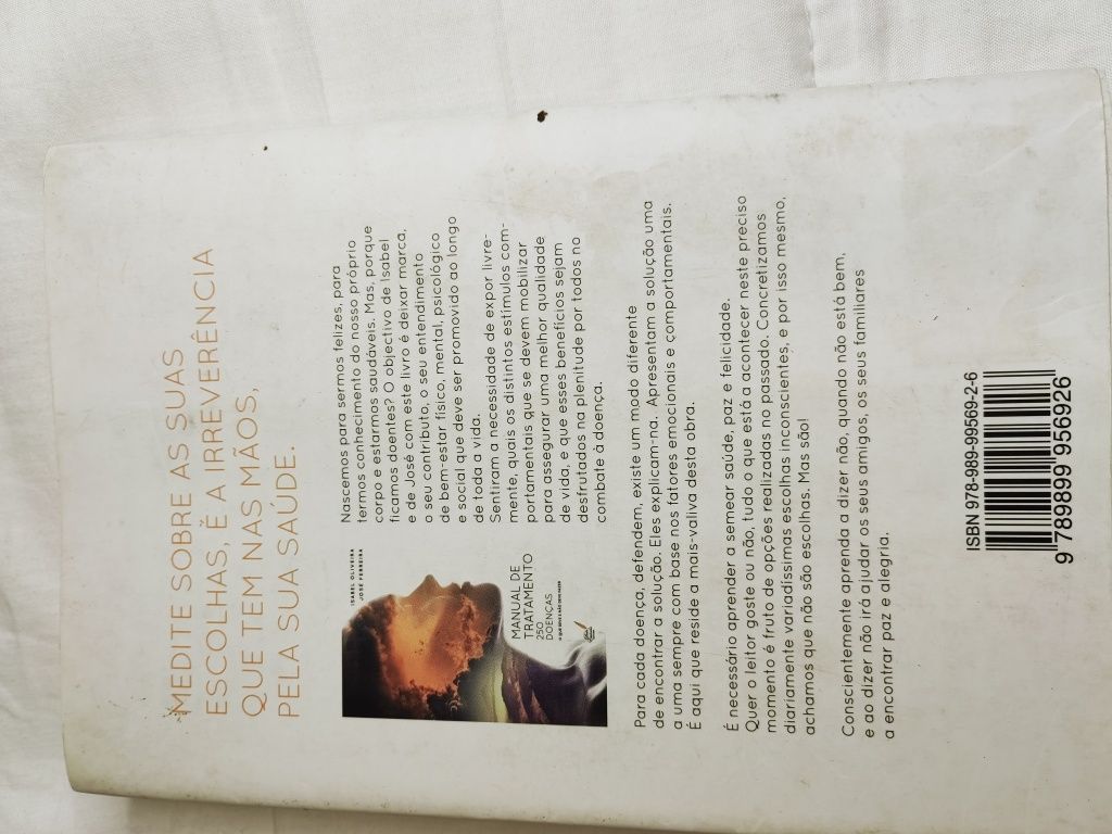 Livro sobre doenças