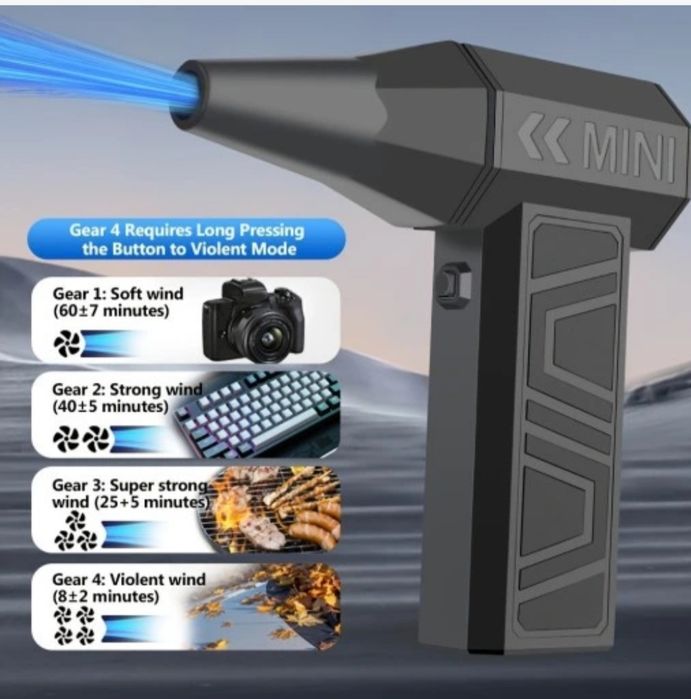 Mini odkurzacz dmuchawa X9 Jest Turbo Fan