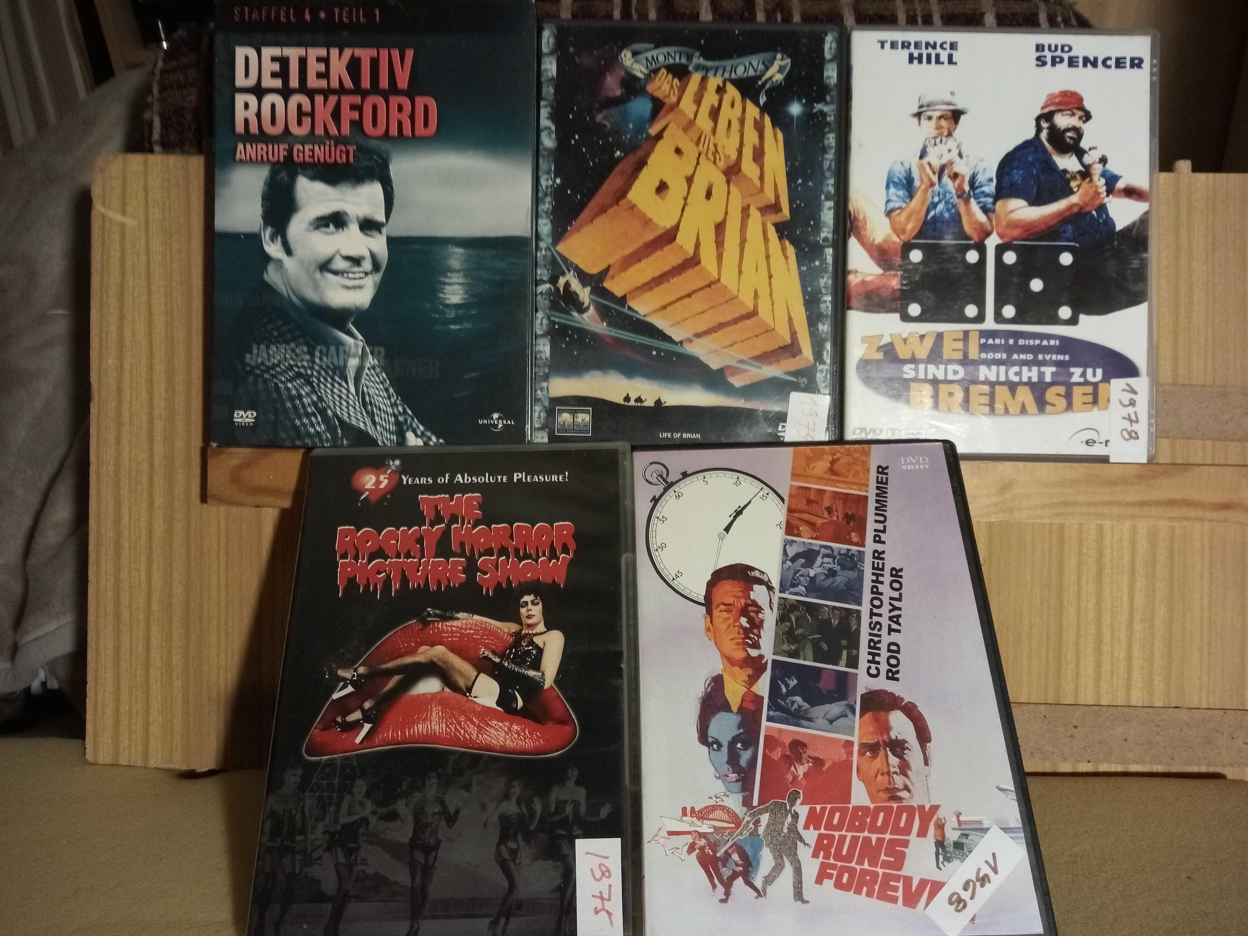 Filmy DVD z lat 1968-74
